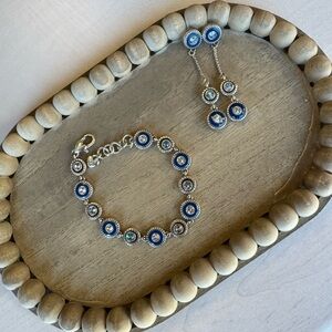 Brighton Blue & Silver Jewelry Set (retired style)